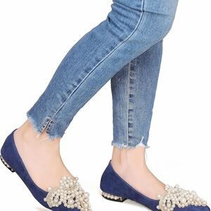 Calzado Para Novia/para Vestido de Novia,con Punta Y Brillantes Size 43